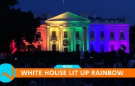 White House lit up in Rainbow | Wornies
