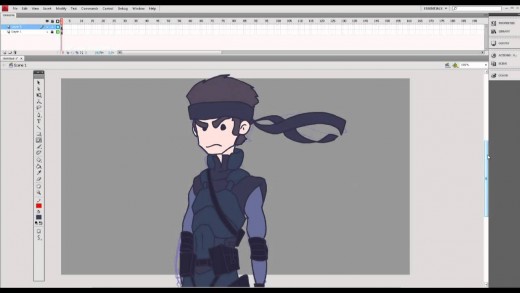 Adobe Flash Tutorial Part 1 – How to Draw in flash