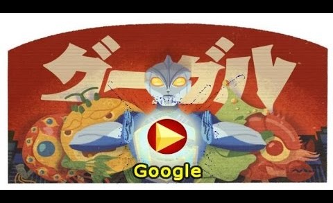 Animasi Interkatif Google Doodle Eiji Tsuburaya