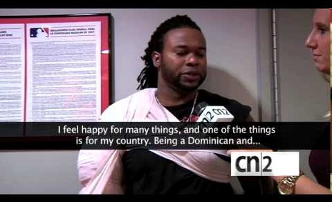 Another side of Reds ace pitcher Johnny Cueto