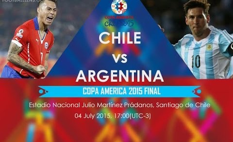 Argentina vs Chile 2015 0-0 (4-1) Final Copa America Chile 04/07/2015 HD | SimulaciÃ³n