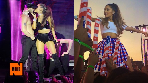 Ariana Grande Kisses Back-Up Dancer, Hates America, Loves Donuts