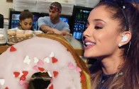Ariana Grande, New Boyfriend & DONUTS: Major PDA! (VIDEO)