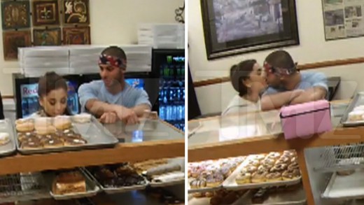 Ariana Grande — Tongues New Boyfriend … and an Innocent Donut!!