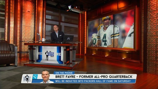 Brett Favre on Packers Hall of Fame Induction Ceremony – 7/15/15