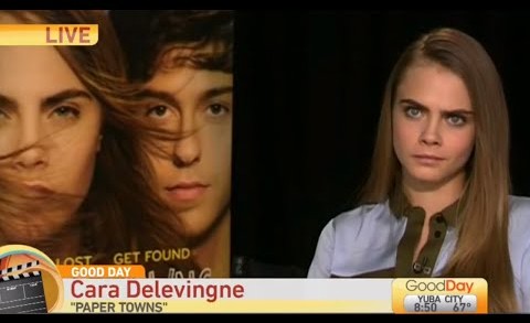 Cara Delevingne’s AWKWARD Paper Towns Interview | What’s Trending Now