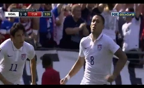 Clint Dempsey Goal – USA vs Cuba 6-0 Gold Cup 2015 HD