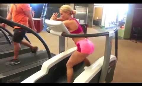 Coco Austin On Surf Board Machine (Booty Workout)