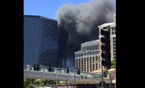 Cosmopolitan Las Vegas Hotel Fire At Pool Level
