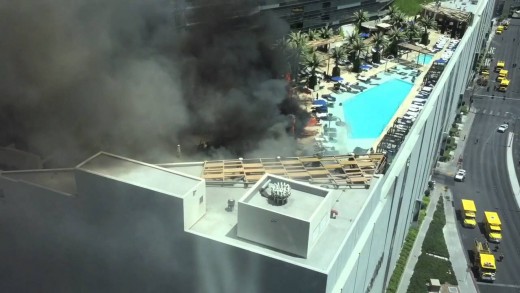 Cosmopolitan Las Vegas on Fire -FULL VIDEO