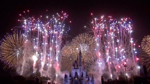 Disney’s Celebrate America! – A Fourth of July Concert in the Sky Fireworks Walt Disney World 4th