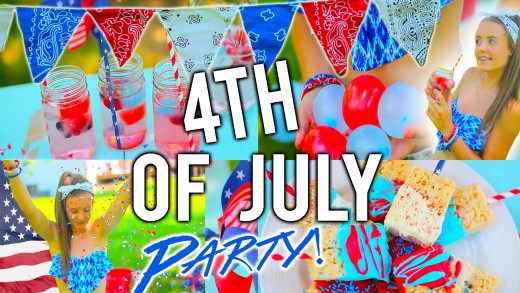 DIY Fourth Of July Party! | Snacks, Decor, & Activities!