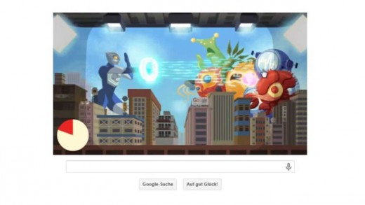 Eiji Tsuburaya Birthday Google Doodle [HD]