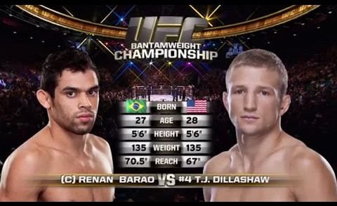 Fight Night Chicago Free Fight: T.J. Dillashaw vs Renan Barao