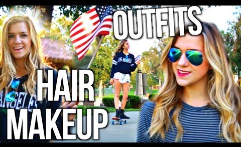 Fourth of July Hair, Makeup & Outfit Ideas!