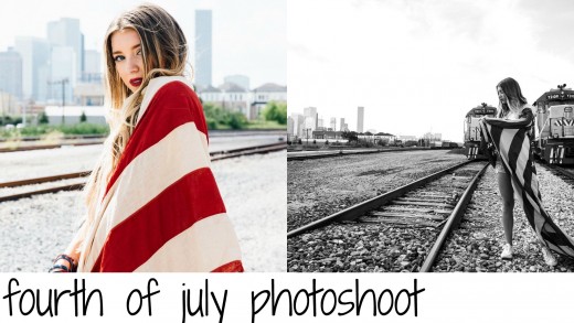 FOURTH OF JULY PHOTOSHOOT