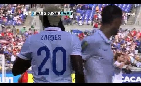 Gyasi Zardes Goal – USA vs Cuba 6-0 Gold Cup 2015 HD