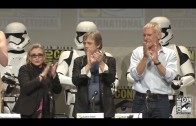 Harrison Ford, Mark Hamill, Carrie Fisher appear in Star Wars: The Force Awakens panel at SDCC 2015
