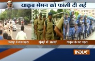 Heavy Security Deployed Outside Yakub Memon’s House in Mumbai – India TV