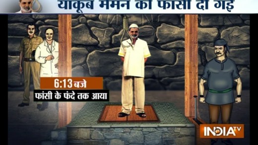 How Yakub Memon was Hanged (In Graphics) – India TV