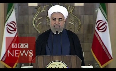 Iran nuclear deal: Hassan Rouhani reaction – BBC News