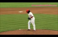 Johnny Cueto Pitching Mechanics Slow Motion – Reds Baseball MLB Video Clips