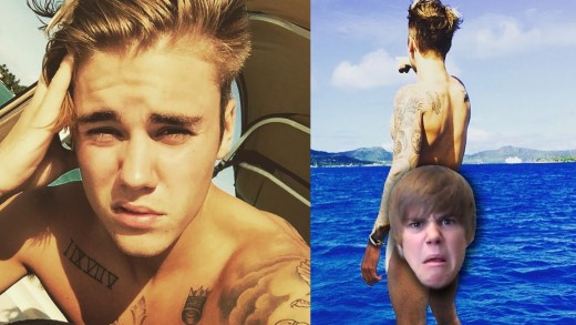 Justin Bieber EnseÃ±a Sus Pompis En Instagram