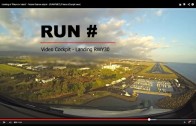 Landing at “Reunion Island” – Roland Garros airport – (RUN/FMEE) France (Cockpit view)