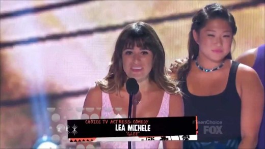 Lea Michele’s speech | Glee Cast | Cory Monteith Tribute Teen Choice Awards 2013