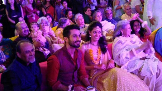 Leaked:Shahid Kapoor And Mira Rajput Grooving On Saj Dhaj Ke At Their Sangeet Ceremony