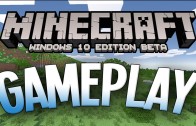 MCPE 0.12.0 / Minecraft: Windows 10 Edition Beta Gameplay and Review!!! *NEW*