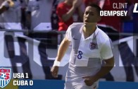 MNT vs. Cuba: Clint Dempsey Goal – July 18, 2015