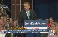 Ohio Governor John Kasich enters race for the White House