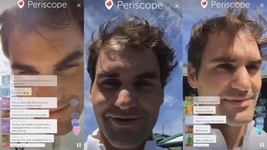 Periscope DÃ¼nya: ROGER FEDERER A Walking Tour Wimbledon! With CEO Richard Lewis! Funny Moments!