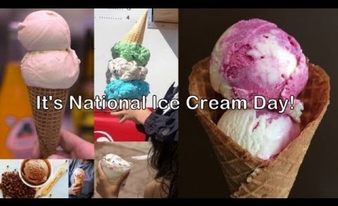 Raise a spoon: it’s ice cream day!