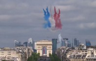 Raw: France Celebrates Bastille Day