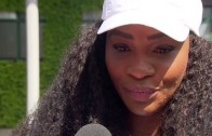 Serena Williams interviews for the job of Wimbledon Champion