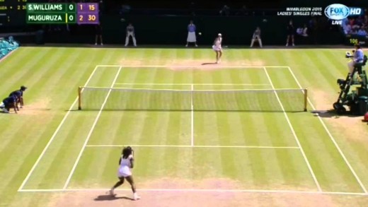 Serena Williams vs Garbine Muguruza ~ Part 1 Highlights Final — Wimbledon 2015
