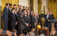 The 2014 NBA Champion San Antonio Spurs Visit the White House