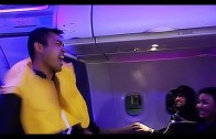 Virgin America Flight Attendant Safety Dances to #VXsafetydance