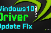 Windows 10 Nvidia Driver Update | Fix For SLI / Multi-Monitor