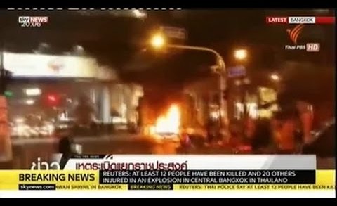 Bangkok Bomb Explosion VIDEO – Deadly Blast in Thailand Capital, at least 15 killed