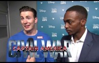 Captain America: Civil War D23 Expo Interview – Chris Evans & Anthony Mackie (HD) Marvel 2016