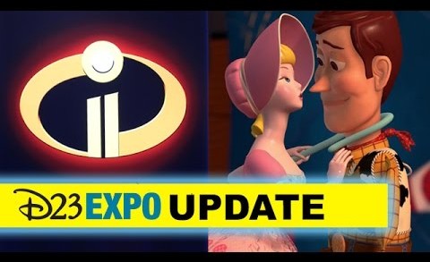 D23 Expo 2015 Pixar – Toy Story 4, The Incredibles 2, Finding Dory, Coco – Beyond The Trailer