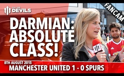 Darmian: Absolute Class! | Manchester United 1-0 Tottenham Hotspur | FANCAM