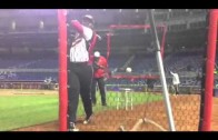 David Denson (World Record 515 ft home run) hitting the Swi