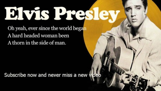 Elvis Presley — Hard Headed Woman — Lyrics (Official)