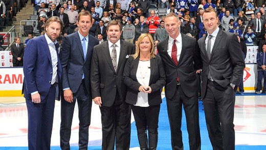 Hockey Hall of Fame game ceremony