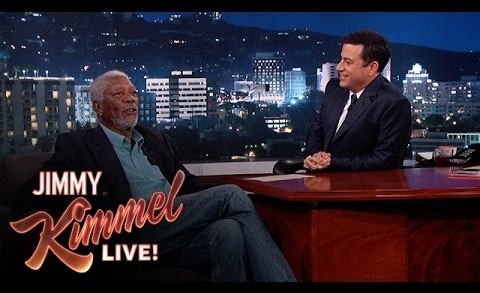 Jimmy Kimmel Asks Morgan Freeman Random Questions