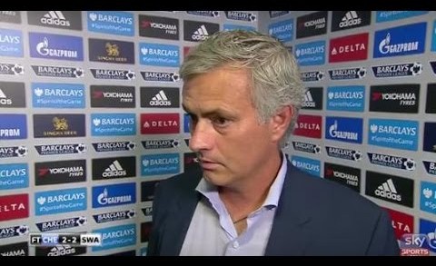 Jose Mourinho admits he was angry with Chelsea physio Eva Carneiro at end of Swansea draw